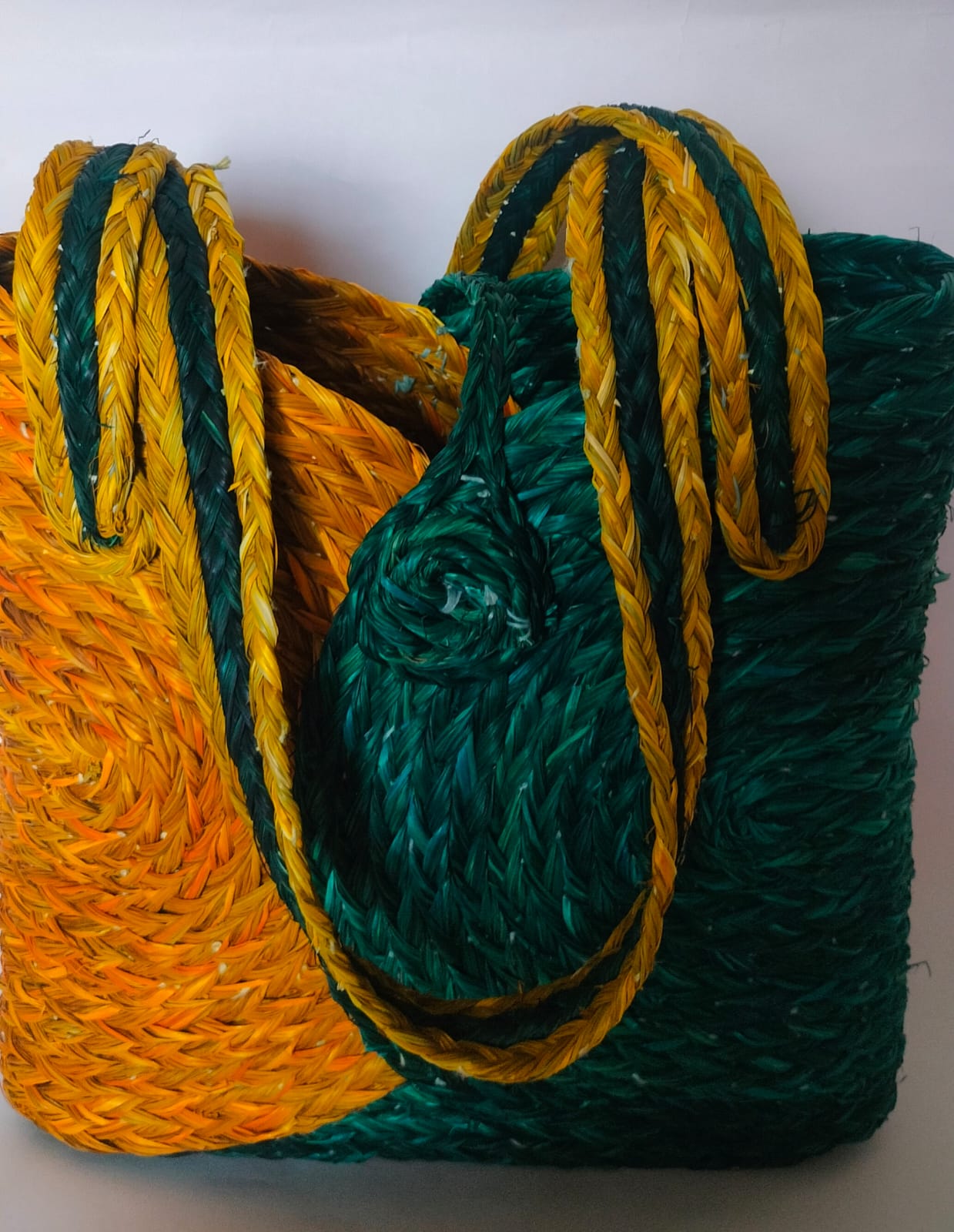 Sabai Grass Handmade Boho Tote Bag