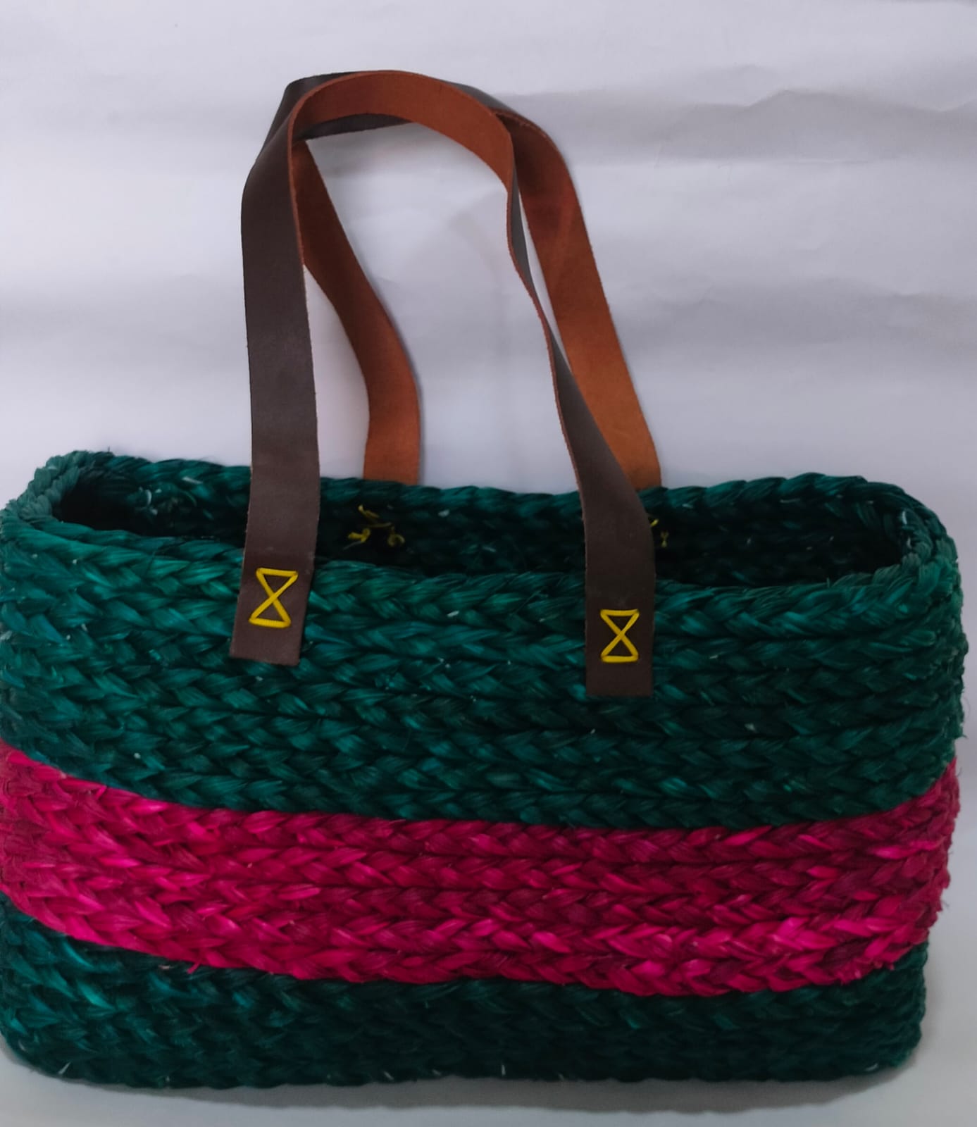 Sabai Grass Big Rectangular Tote Bag